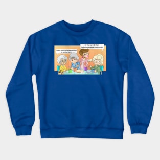 time for cheesecake Crewneck Sweatshirt